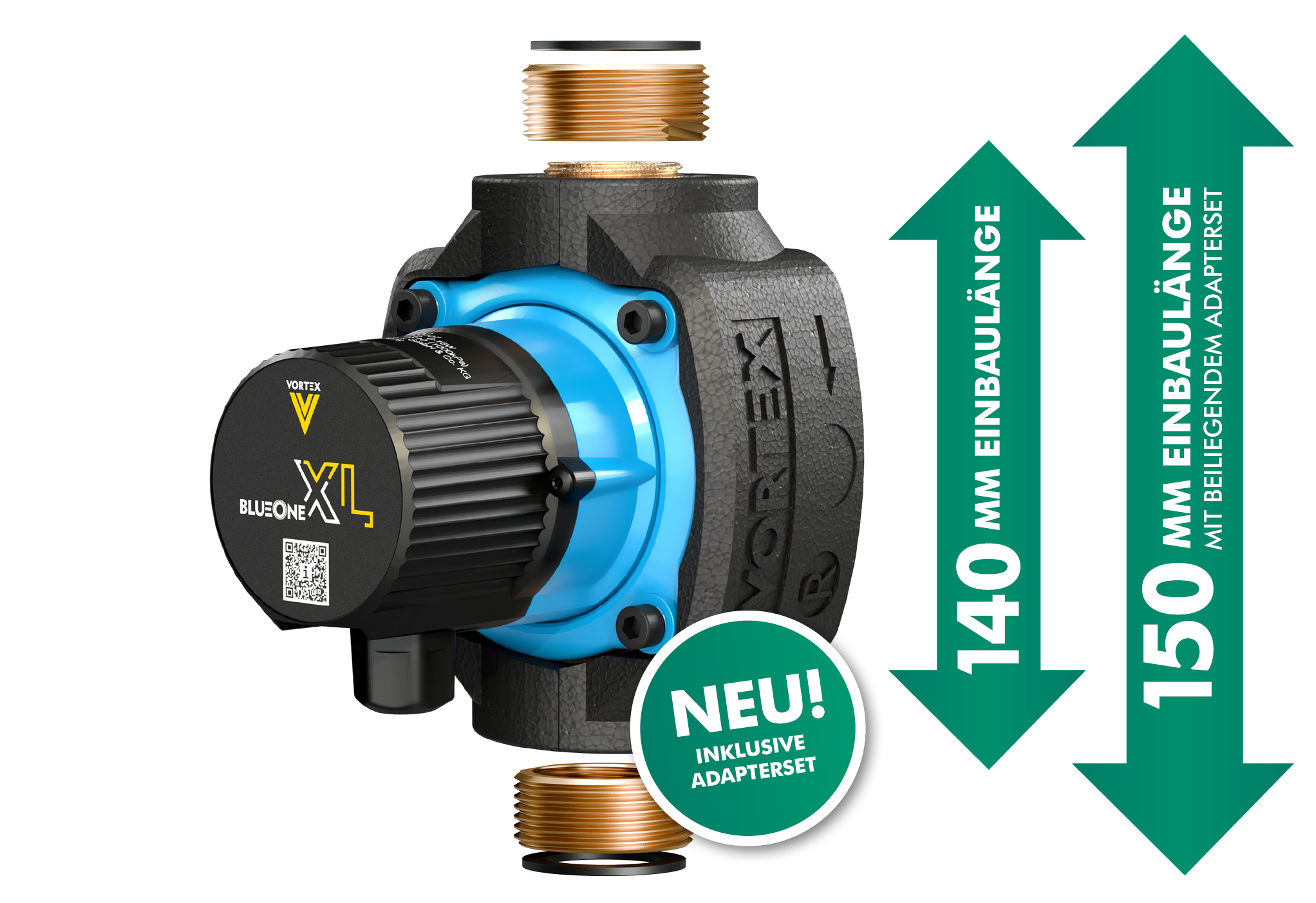 BLUEONE XL – BWO 200 mit Adapterset